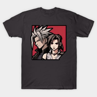 Cloud Strife and Tifa Lockhart (Final Fantasy 7) T-Shirt